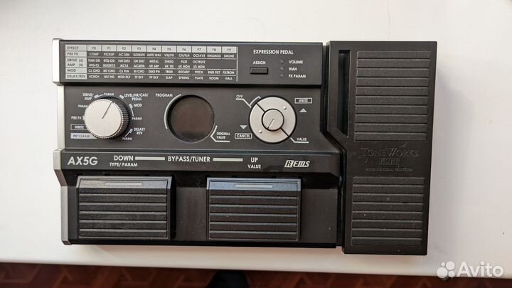 Гитарный процессор korg ax5g