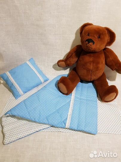 Постельный комплект для куклы