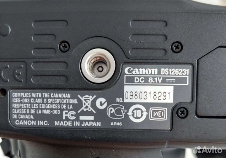 Зеркальный фотоаппарат canon 500d