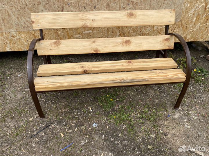Скамья лавка садовая