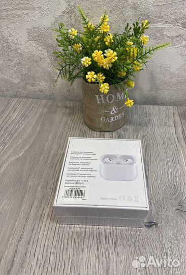 Наушники apple airpods pro 2 копия+чехол