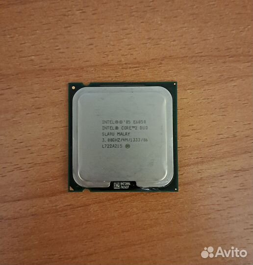 Процессор core 2 duo e6850