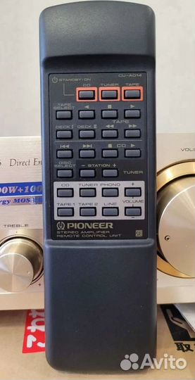 Pioneer A-D3 и Yamaha