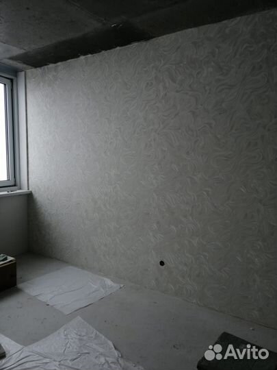 Поклейка обоев,малярные работы