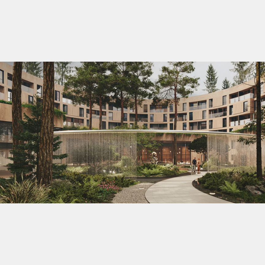 1-к. апартаменты, 45,2 м², 2/6 эт.