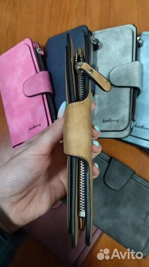 Новый замшевый женский кошелёк Baellery