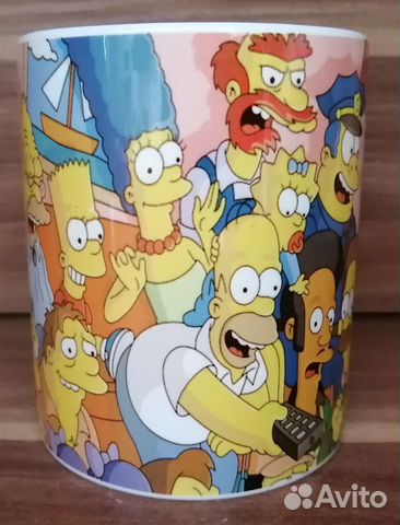 Кружка Симпсоны. Новая
