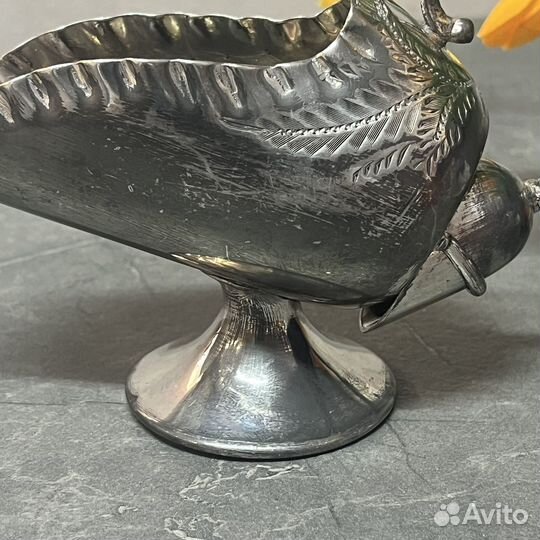 Сахарница с совочком Англия