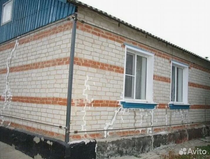 Стяжка дома от трещин