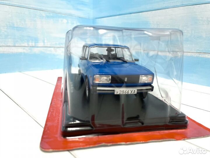 Модель автомобиля ваз 2104 1:24 Hachette