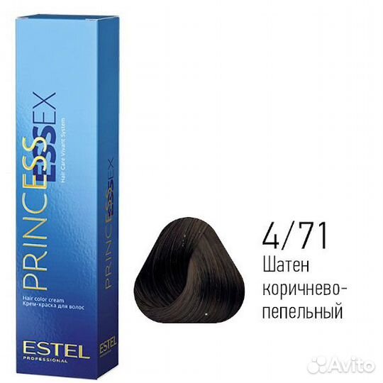 Estel 4/71 princess essex шатен корич.-пепельный