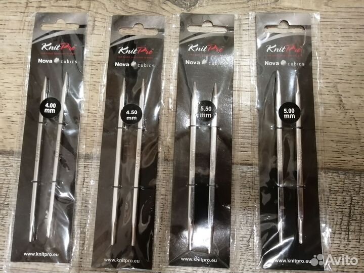 Спицы съемные KnitPro Zing, Smart, NovaCubics