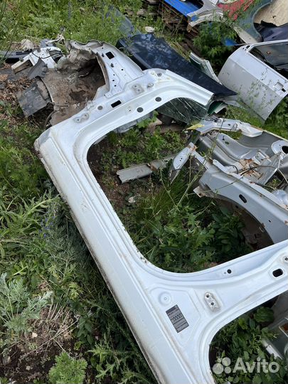 Лонжерон левый с порогом kia rio 3