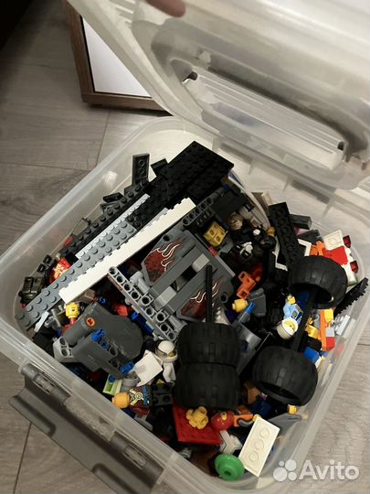 Lego россыпью с инструкциями