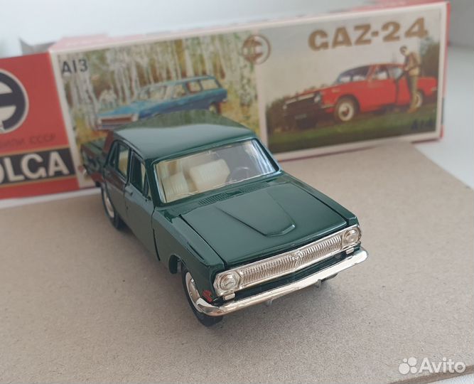 Волга газ 24 а14. Модель СССР, ранняя без ми