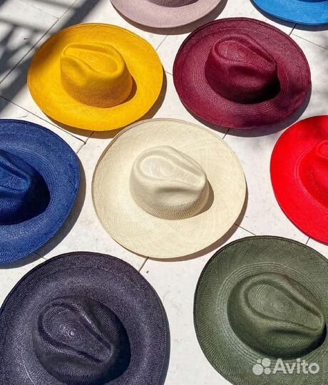 Соломенные шляпы женские
