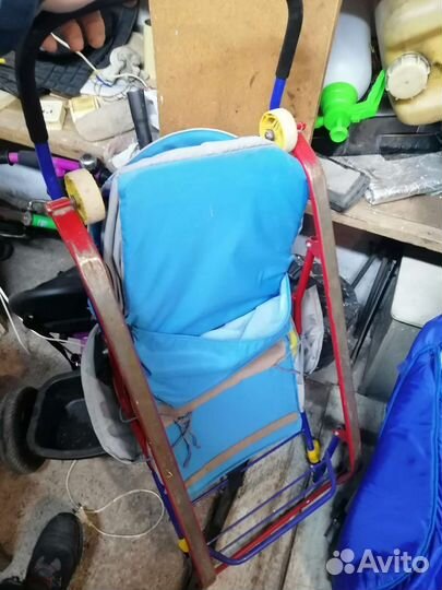 Коляска санки