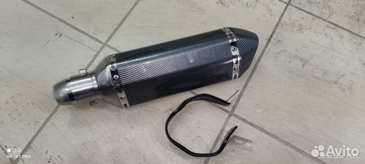 Глушитель на мотоцикл, квадроцикл