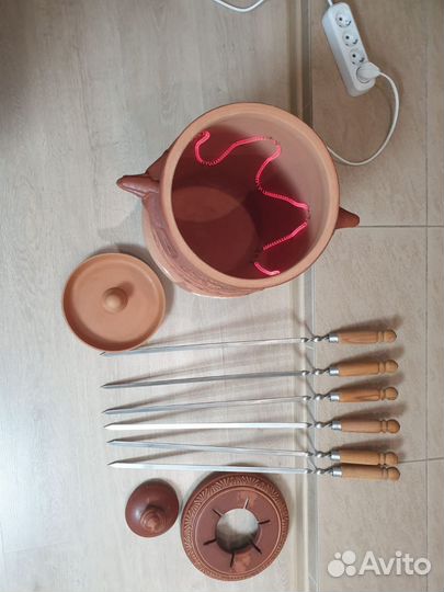 Тандыр электрический для шашлыка