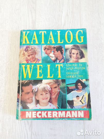 Каталог товаров Neckermann Welt лето 1992