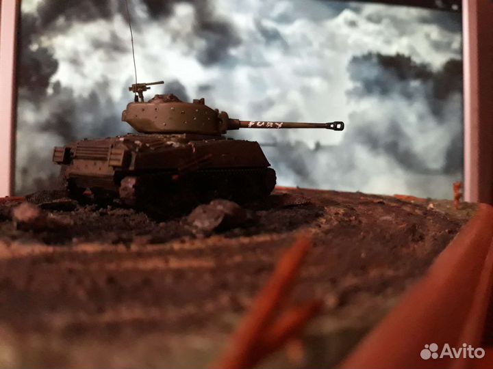 Диорама к/ф ярость 