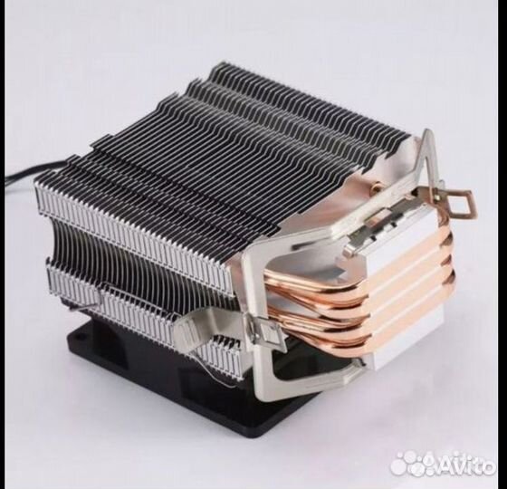 Кулер для процессора компьютера башенный RGB argb