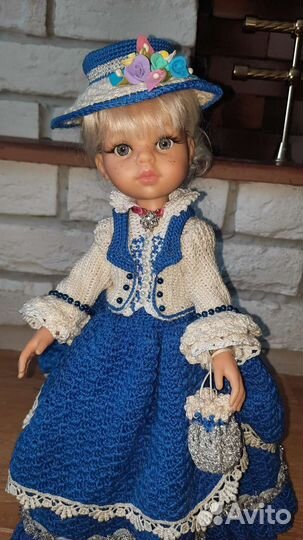 Нарядное платье для куклы паола рейна