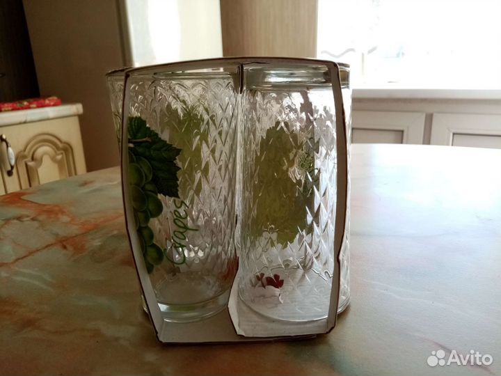 Новые стаканы 6 штук