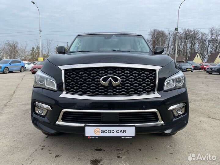 Infiniti QX80 5.6 AT, 2015, 106 223 км