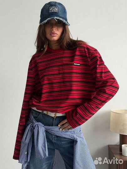 Лонгслив miu miu