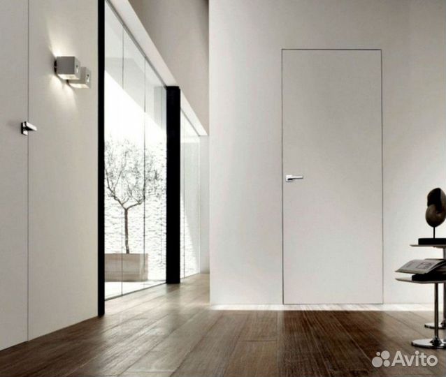 Скрытые двери под покраску, отделку