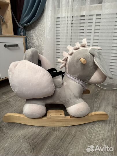 Качалка nattou ослик