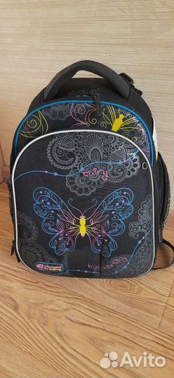 Школьный каркасный ранец - рюкзак Hummingbird