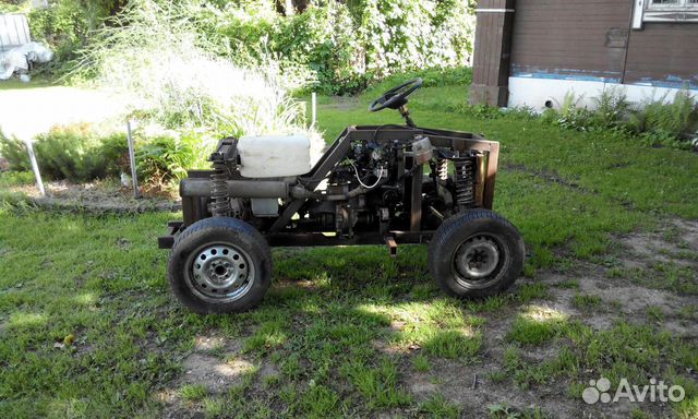 Самодельный полноприводный квадроцикл /минитрактор купить в Глебовском ...