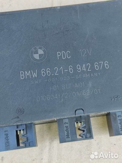 Блок парктроников bmw x5 e53