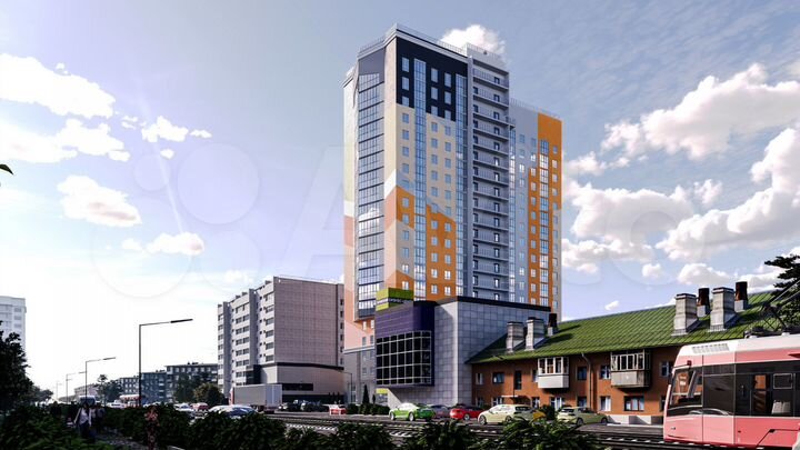 3-к. квартира, 71,5 м², 9/20 эт.