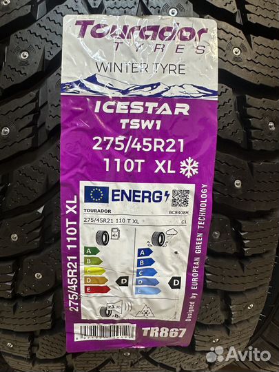Tourador Ice Star TSW1 275/45 R21 и 315/40 R21 113S