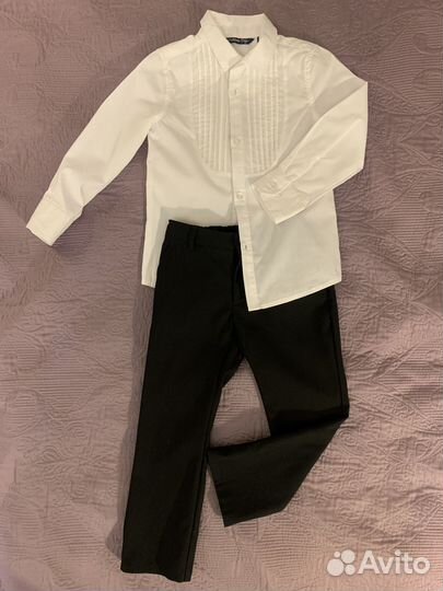 Костюм на утренник 98-104 см (рубашка + брюки)