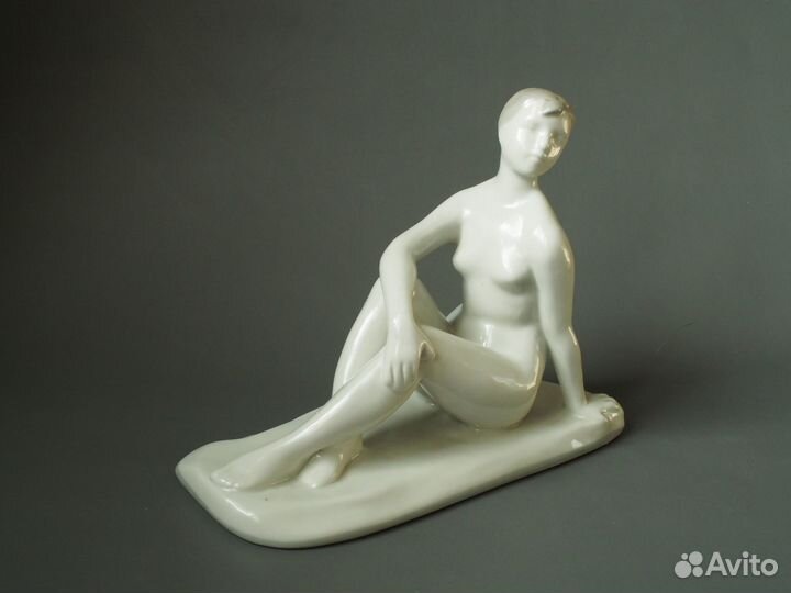 Статуэтка Купальщица, Вербилки, клеймо