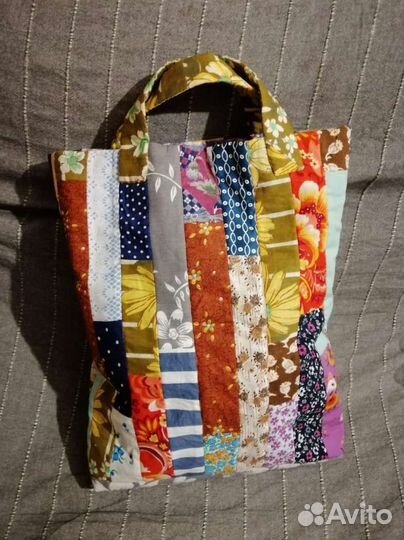 Cумка-авоська. Лоскутное шитьё