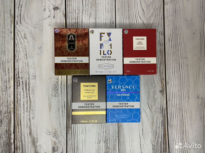 Тестеры мужские и женские