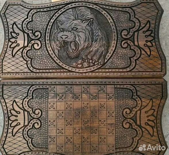 Нарды ручной работы резные