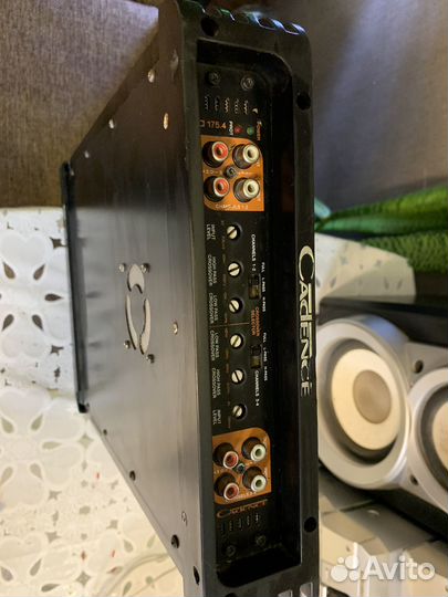 Автомобильный усилитель звука 4 выхода по 175 ват