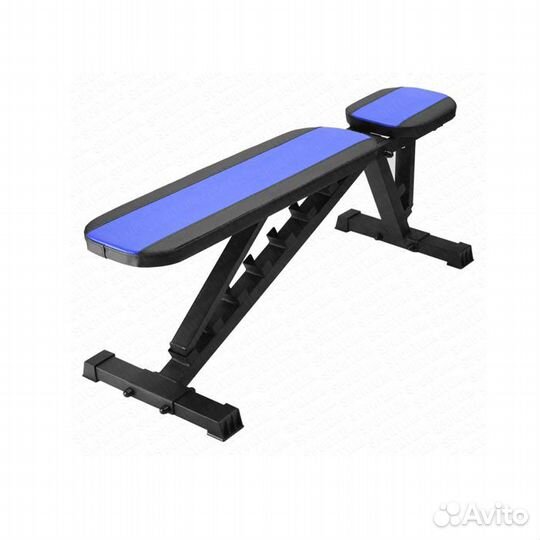 Скамейка жима силовая до 350кг регулируемый наклон