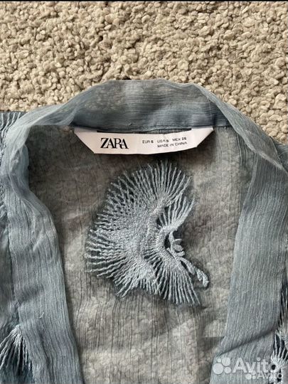 Платье летнее пляжное zara оригинал