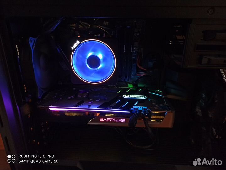 Куллер для процессора am4 AMD Wraith prism