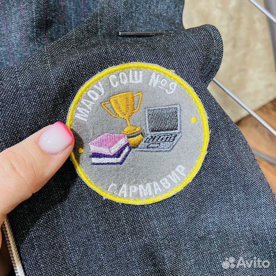 Школьная форма серая сарафан 1-2 класс