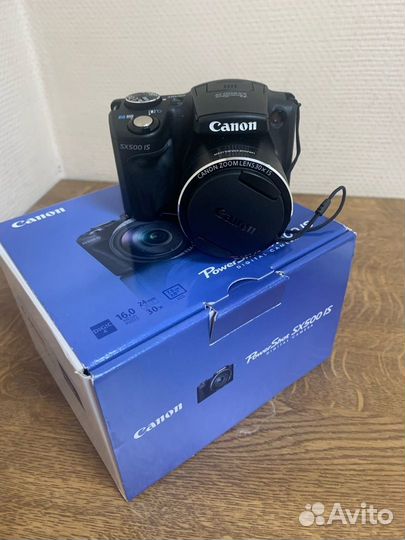 Фотоаппарат Canon PowerShot Sx500 IS черного цвета