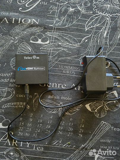 Разветвитель (splitter) Telecom hdmi 1x - 2x hdmi