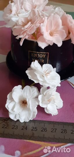 Цветы из мыла поштучно,для букетов и подарка